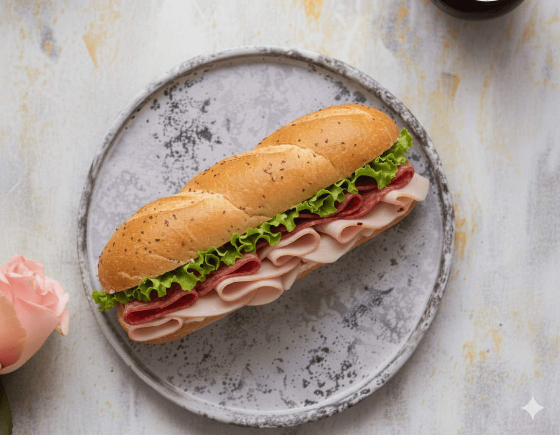 Roast Beef & Turkey Mix Sandwich