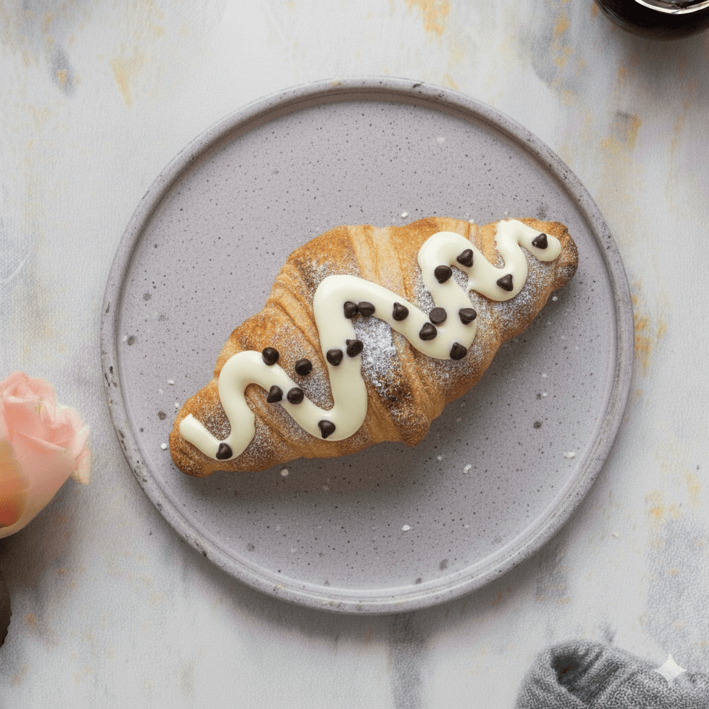 White Chocolate Croissant