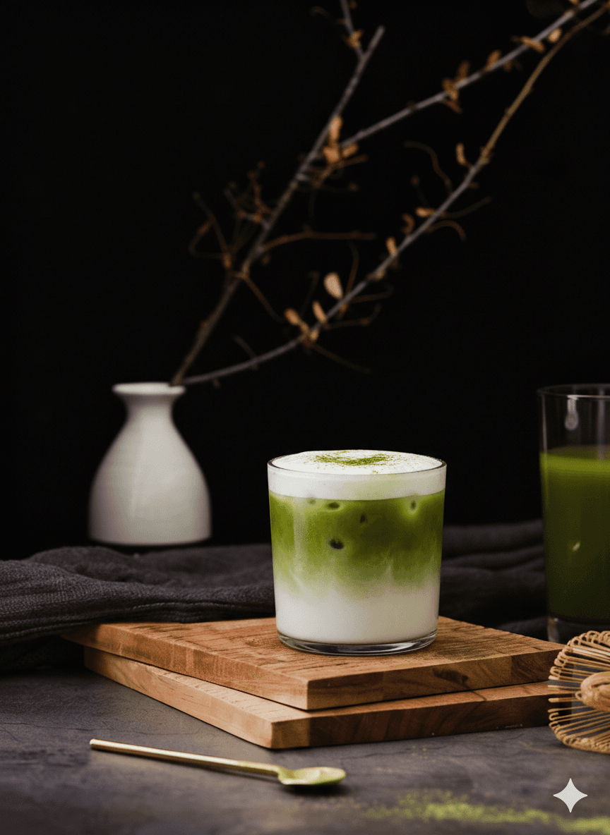 Ice Spanish Latte Matcha
