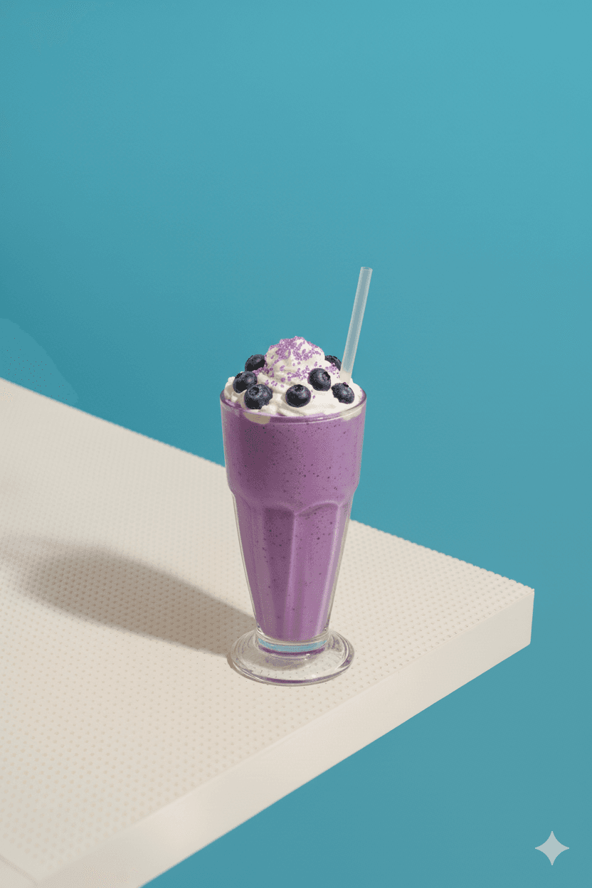 Blueberry Milkshake
